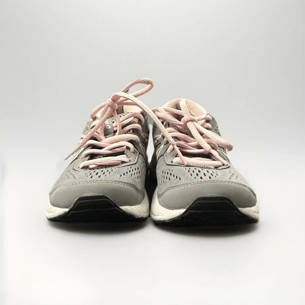 ASICS Gel Contend 7 Womens Size 6  Gray Pink Amplifoam Sneakers